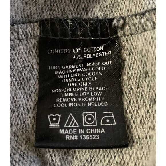 The Narrows Womens S Hoodie Jacket Gray Black Full Zip Sweater - Picture 10 of 11